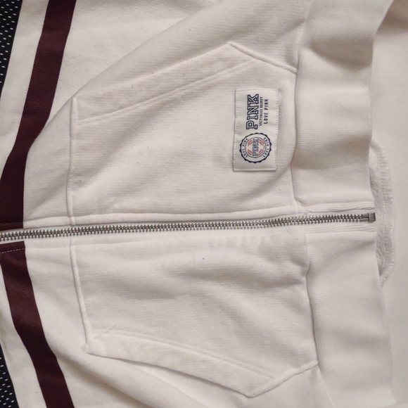 Pink Victoria Secret Zip up Hoodie - Picture 4 of 5